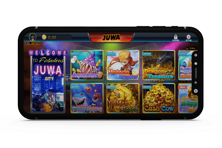 Juwa game lobby screenshot